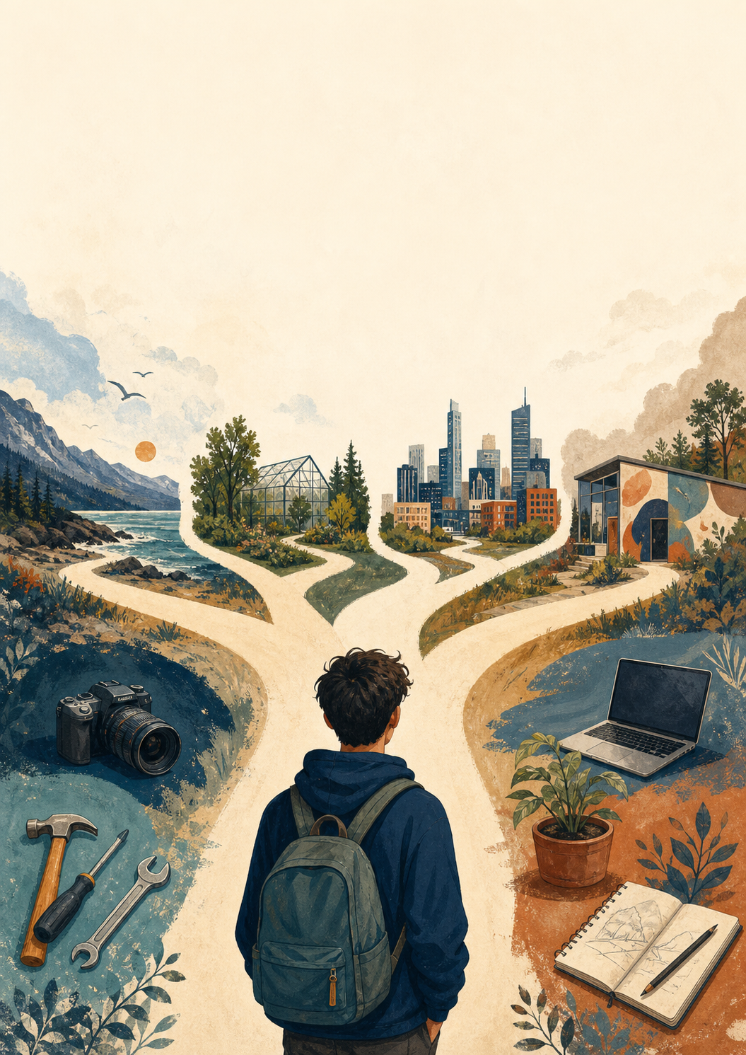 Deckblattillustration zu Stärkenkompass